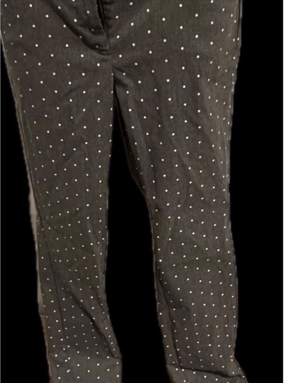 The Limited Black Polka Dot Dress Pants